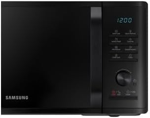 Samsung 23L Microwave – Black, 800W, Ceramic Interior, Touch & Dial