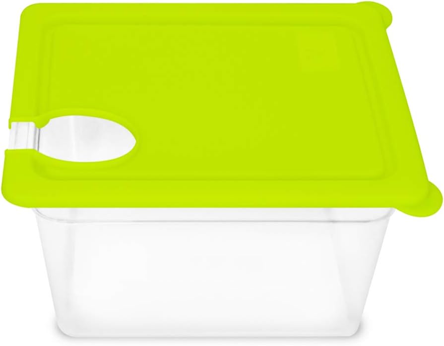 EVERIE 12-Quart Sous Vide Container with Silicone Lid and Rack