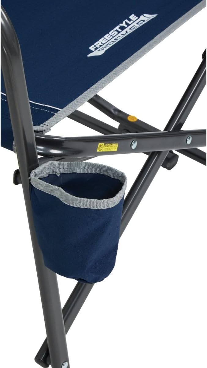 GCI Outdoor Freestyle Rocker Chair — Portable & Foldable, Steel Frame