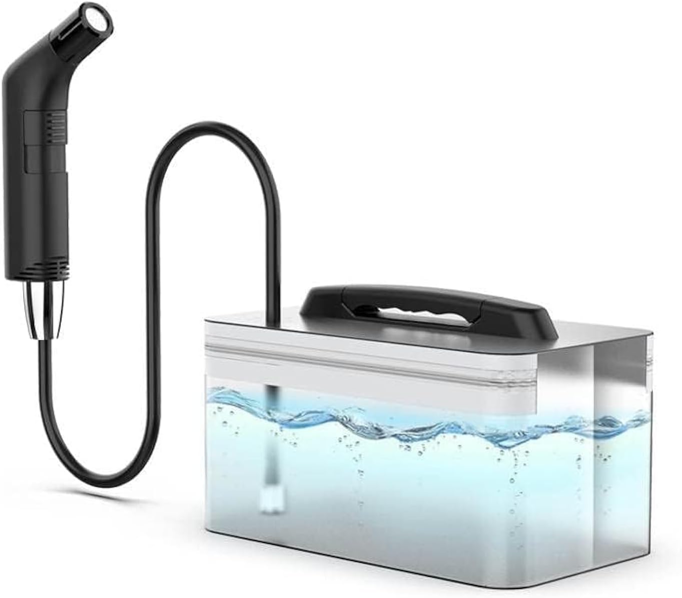 Anonas Portable Electric Bidet — Rechargeable, 2.3L Tank, Black