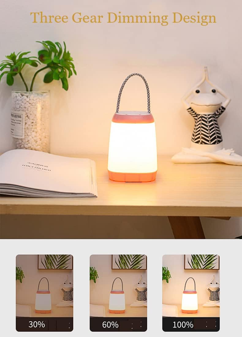 Azuni Kids Night Light with Clock — LED Portable Lamp
