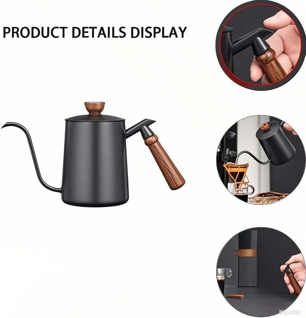 Portable V60 Pour Over Coffee Maker Set by Gevi