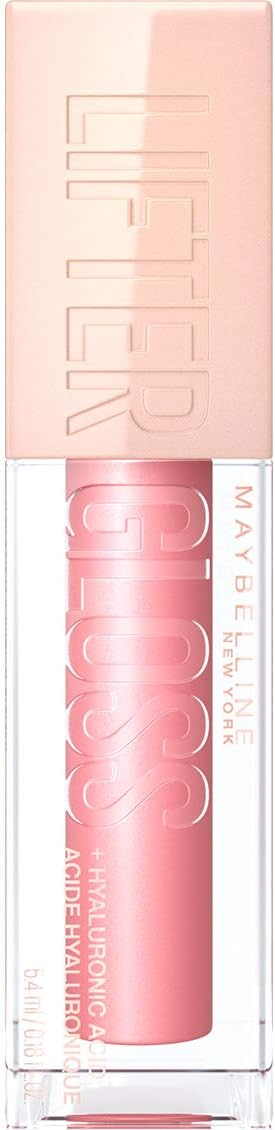 Maybelline Lifter Gloss — Hydrating Lip Plumper with Hyaluronic Acid, Shade 004 Silk