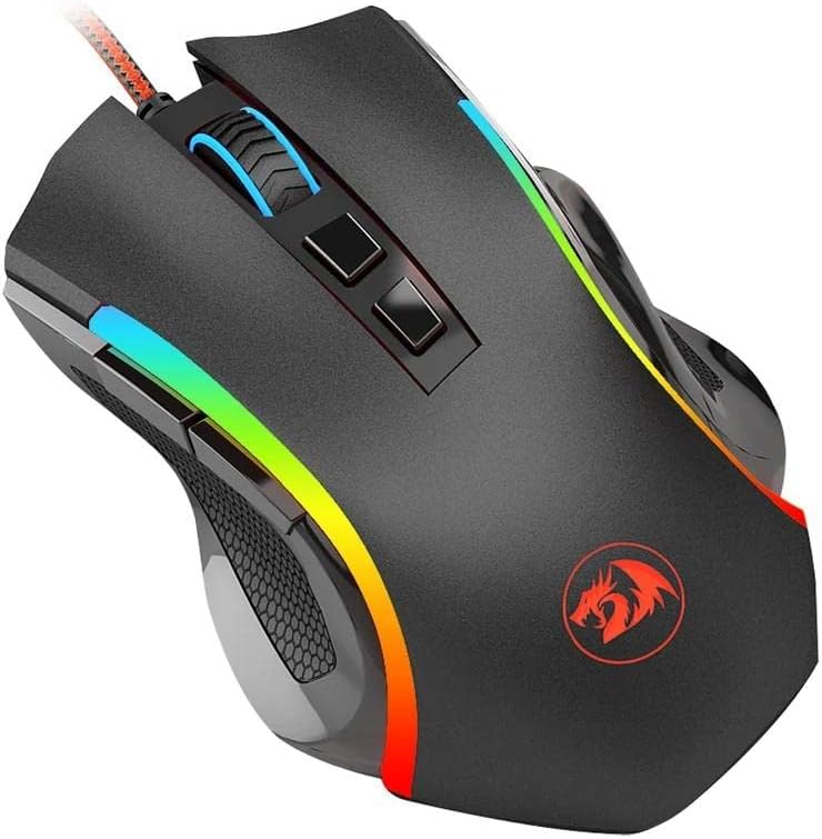 Redragon Mechanical Gaming Keyboard and Mouse Combo, RGB Backlit