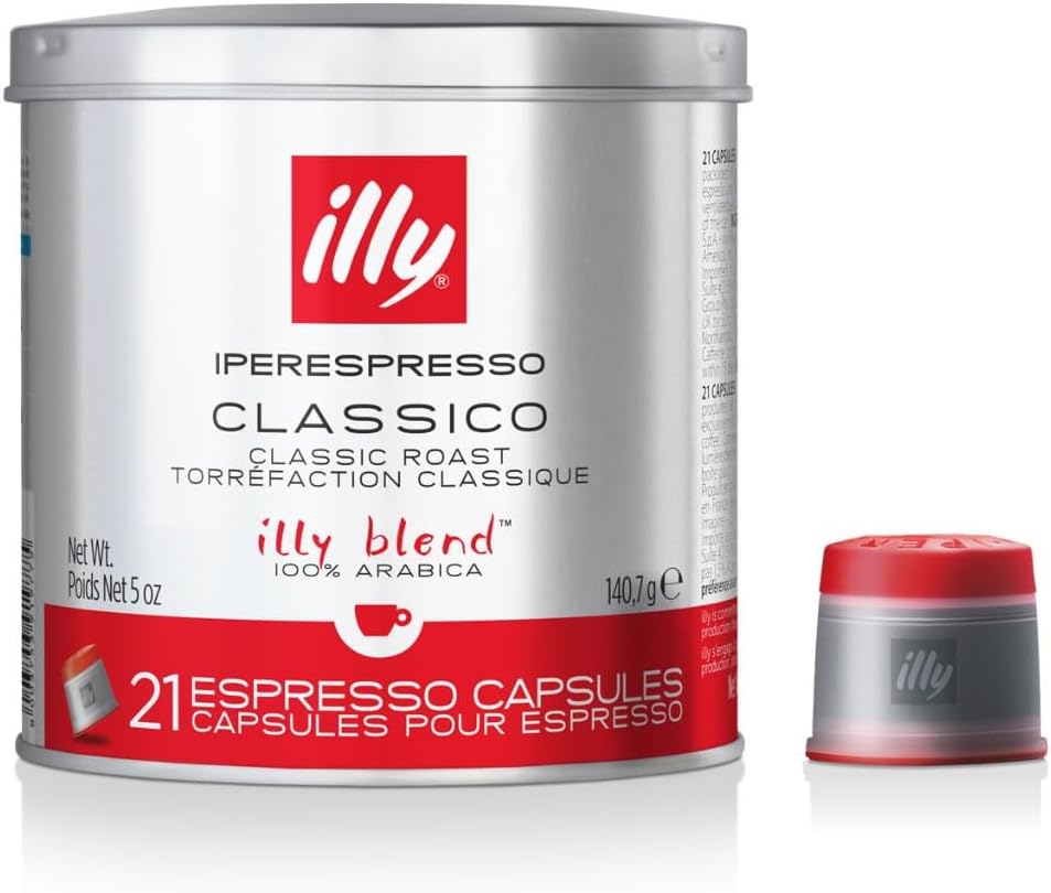 illy iperEspresso Capsules, Medium Roast, 21 Ct