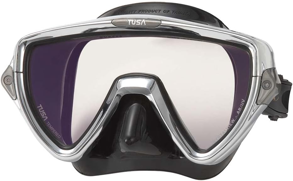 TUSA M-110 Visio Uno Diving Mask — Blue Chrome