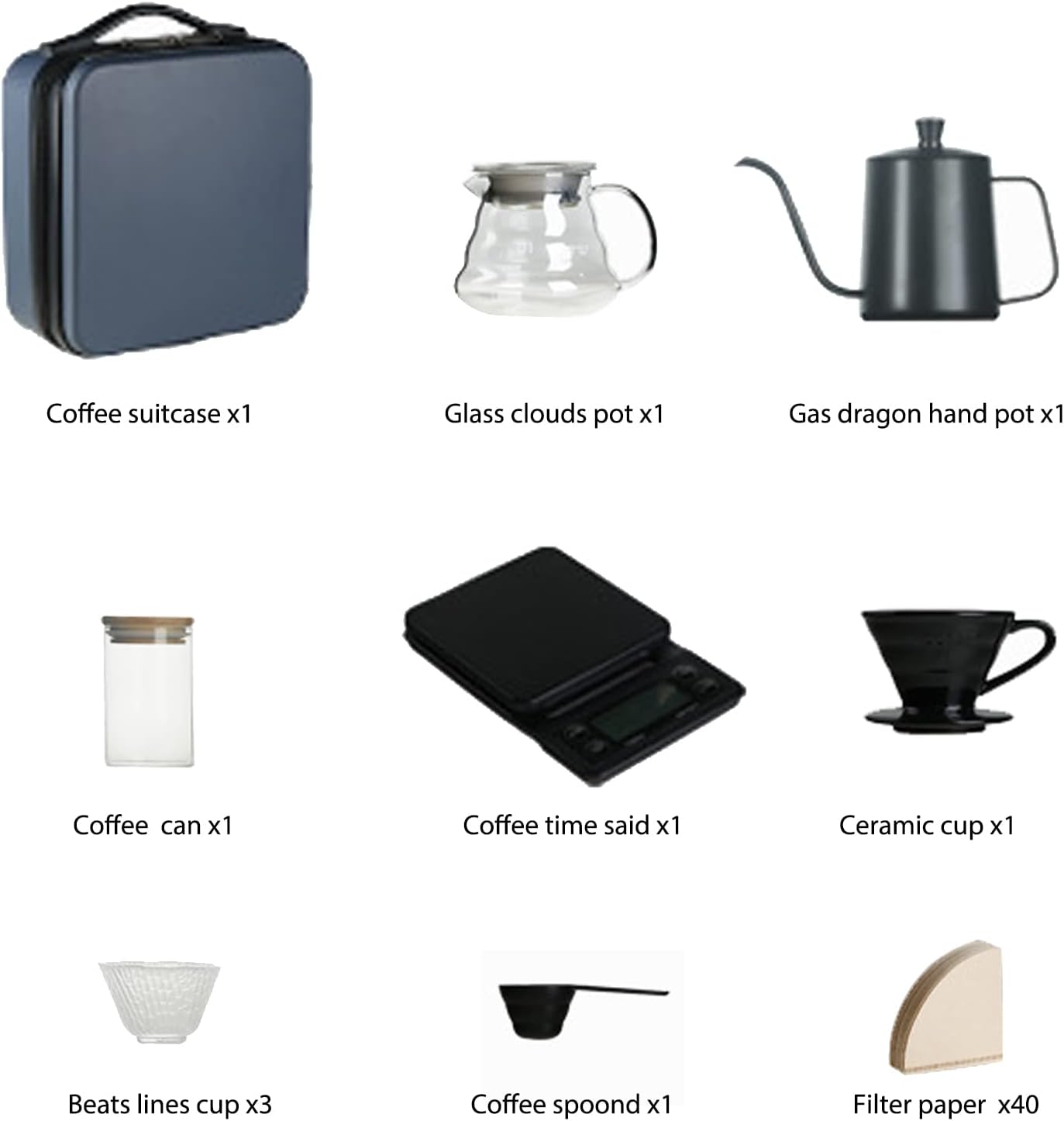 300ml Pour Over Coffee Maker