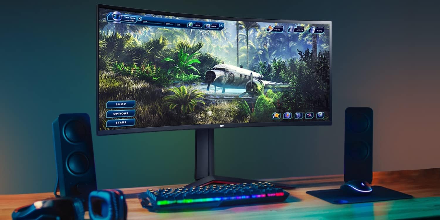 LG UltraGear 34” Curved Gaming Monitor