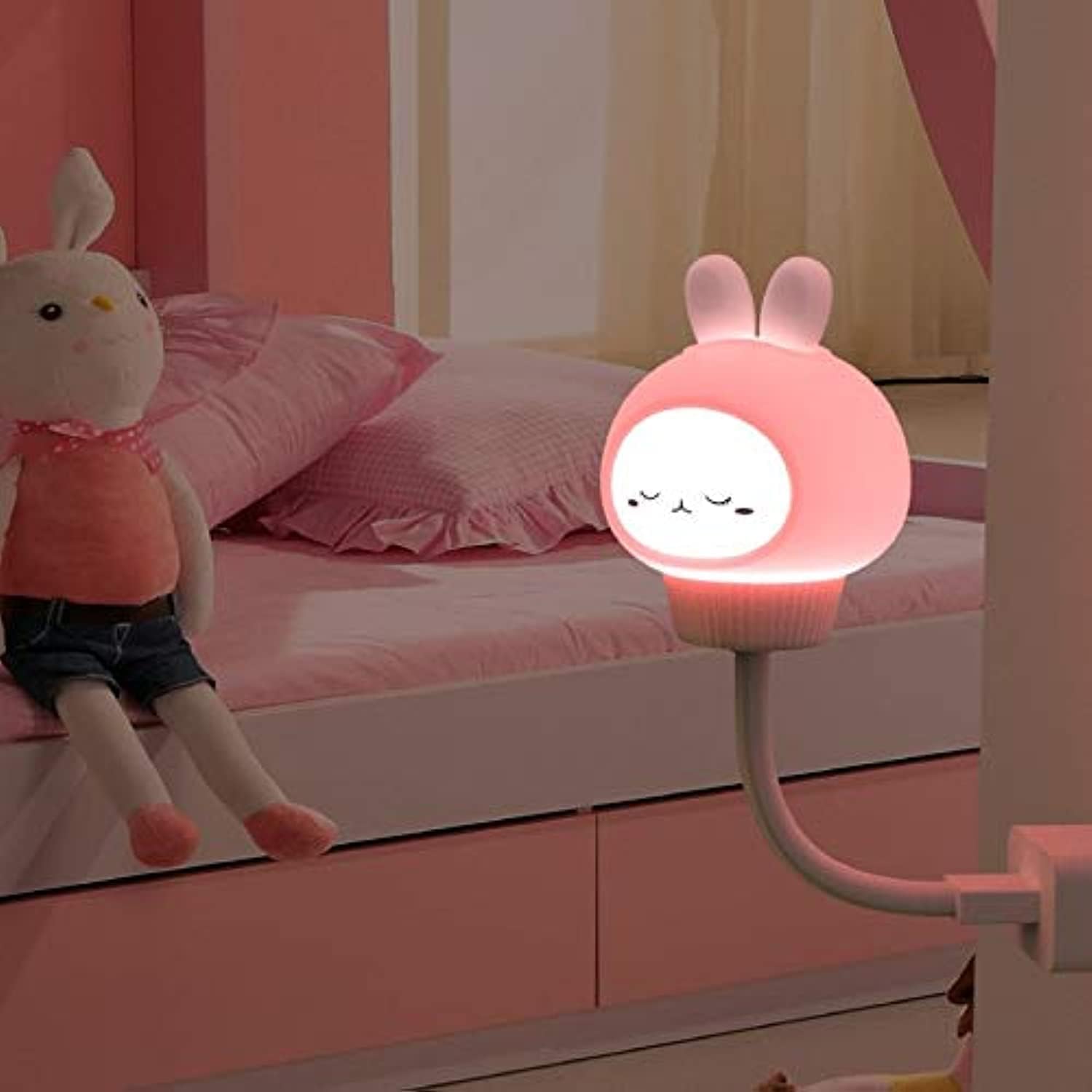 USB Night Light with Remote — Adjustable & Safe for Kids