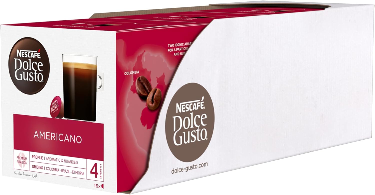 Nescafé Dolce Gusto Americano Capsules, 48 Ct