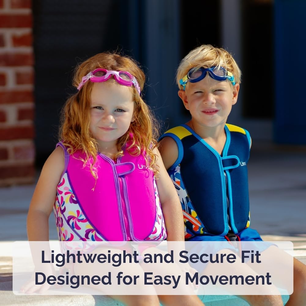 Limmys Kids Swim Vest with Drawstring Bag