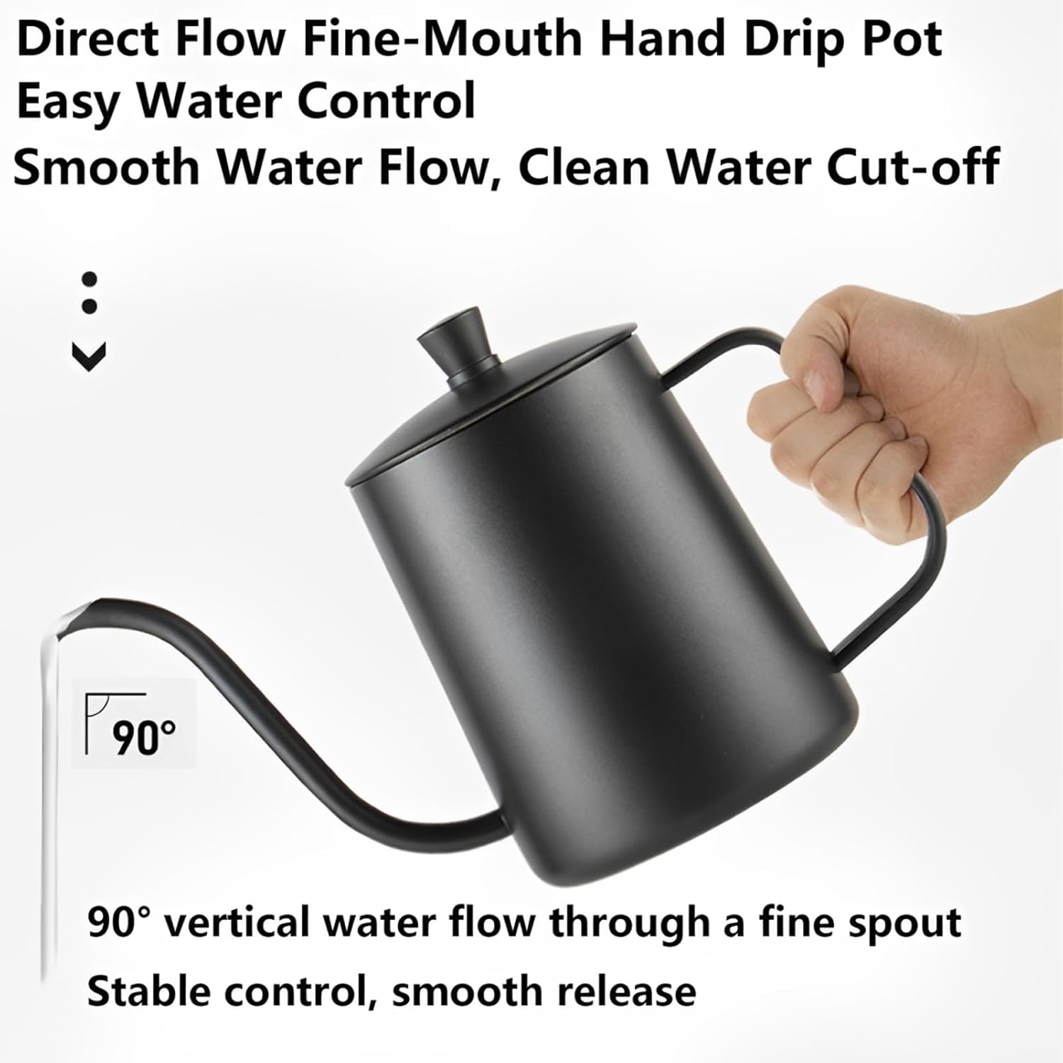 GeorgeSkid Pour Over Coffee Set – V60, Filters, Kettle, Scoop