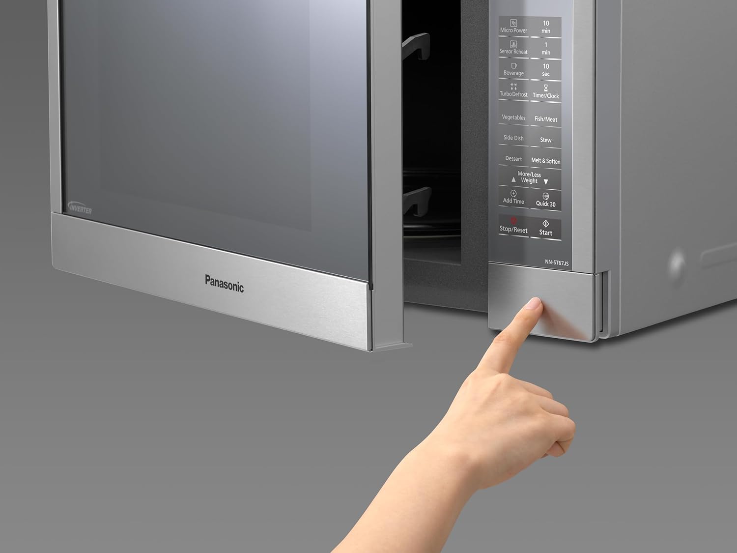 Panasonic Inverter Microwave Oven 32L – NN-ST67JSSTM
