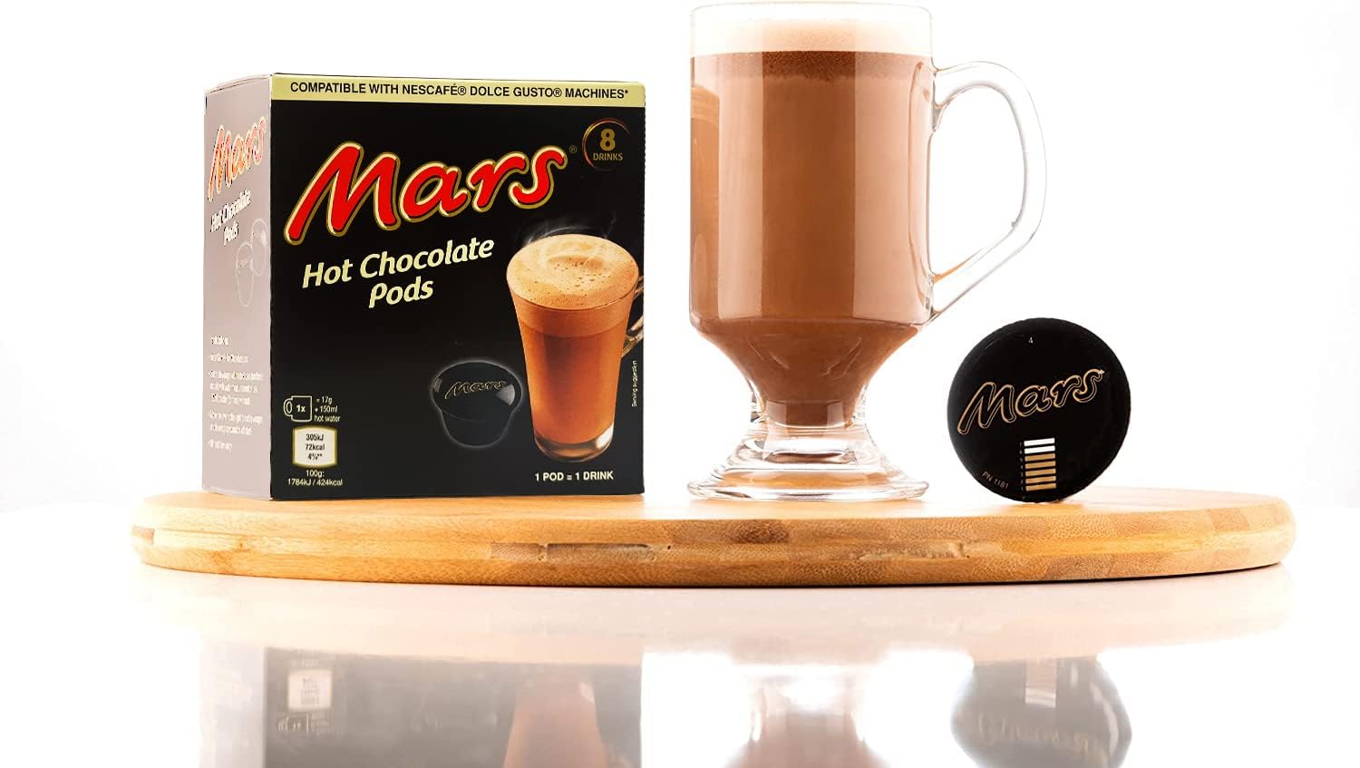 Galaxy, Mars & Maltesers Hot Chocolate Capsules — Variety Pack