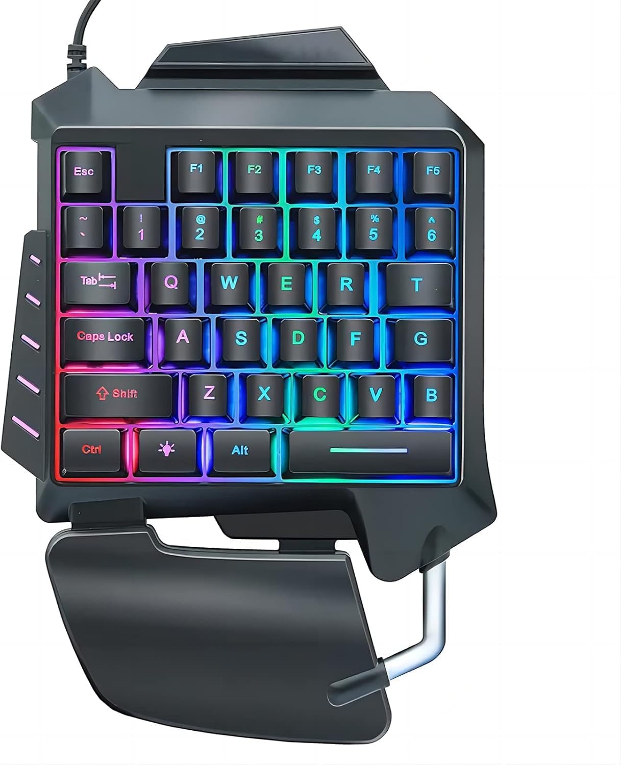 Talenxia One-Handed Gaming Keyboard with RGB Backlight