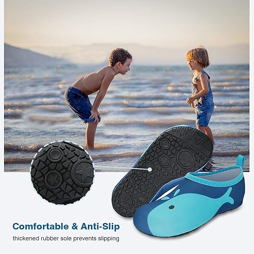 JOTO Kids Water Socks for Beach and Pool