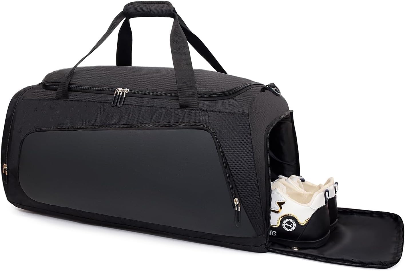 Oxford Travel Duffel Bag with Shoe & Wet Pocket