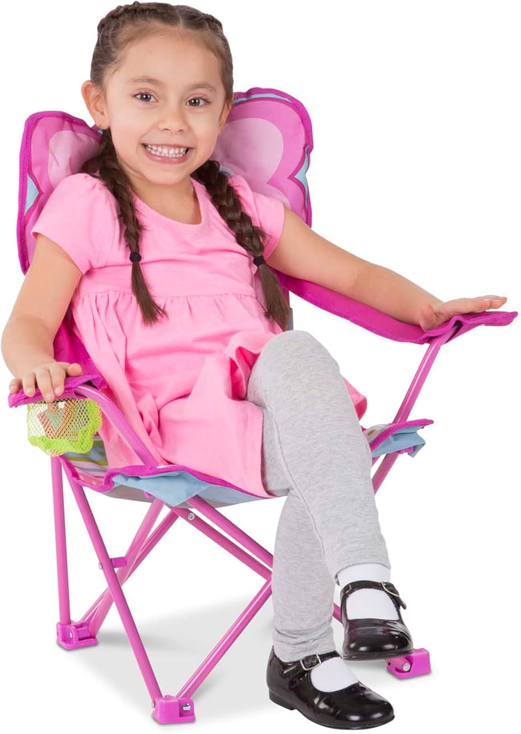 Melissa & Doug Cutie Pie Butterfly Camping Chair — Pink