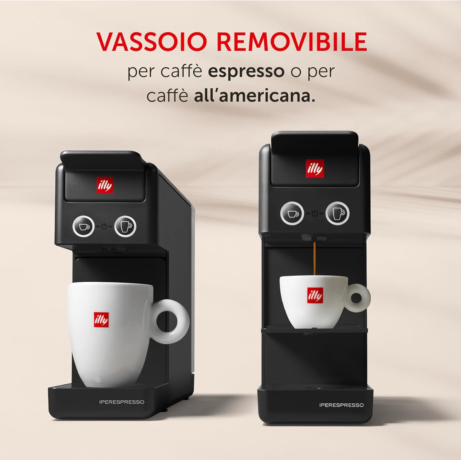 illy Y3.3 Black Espresso Machine + 216 Capsules