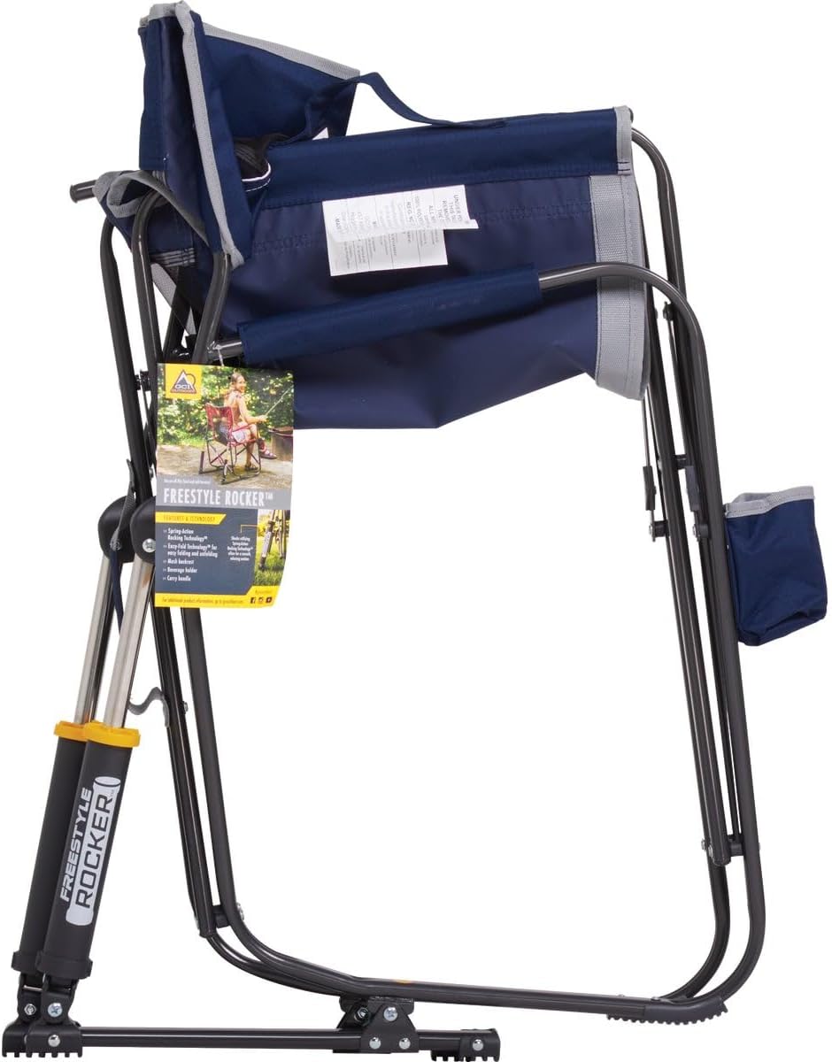 GCI Outdoor Freestyle Rocker Chair — Portable & Foldable, Steel Frame