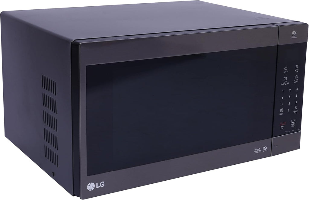 LG Microwave Oven MS5696HIT – Black Steel