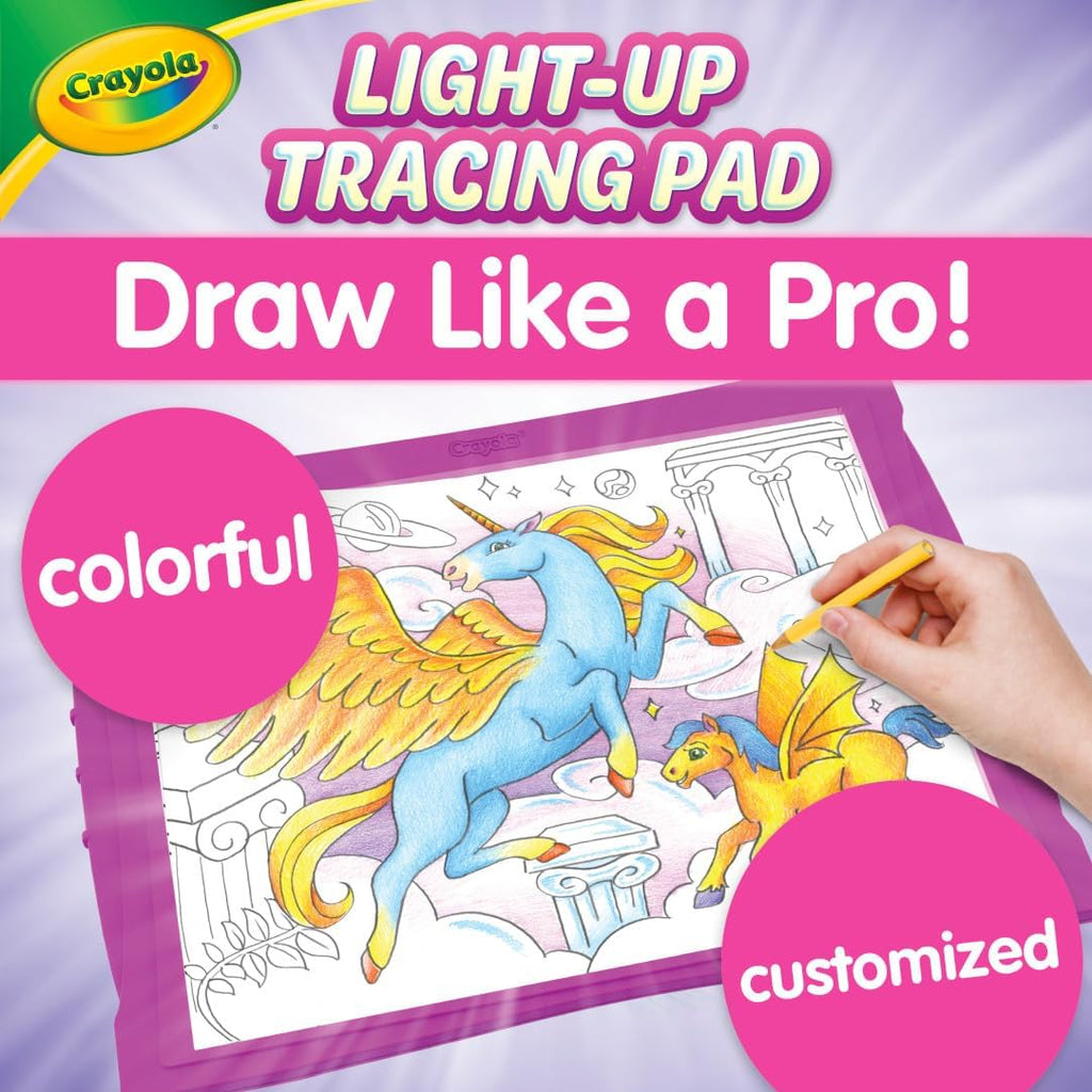 Crayola Light-Up Tracing Pad — Fun & Easy Drawing Board