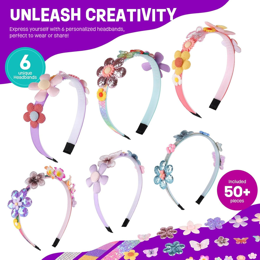 DIY Headband Making Kit — Fun Hair Accessories for Girls (Ages 5–12)