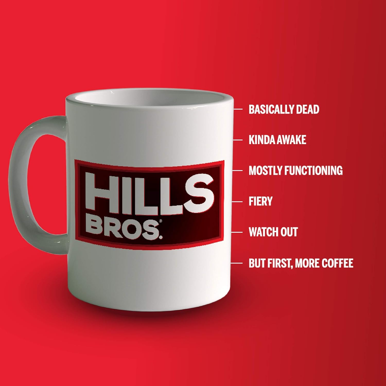 Hills Bros Americano Ground Coffee, 320g