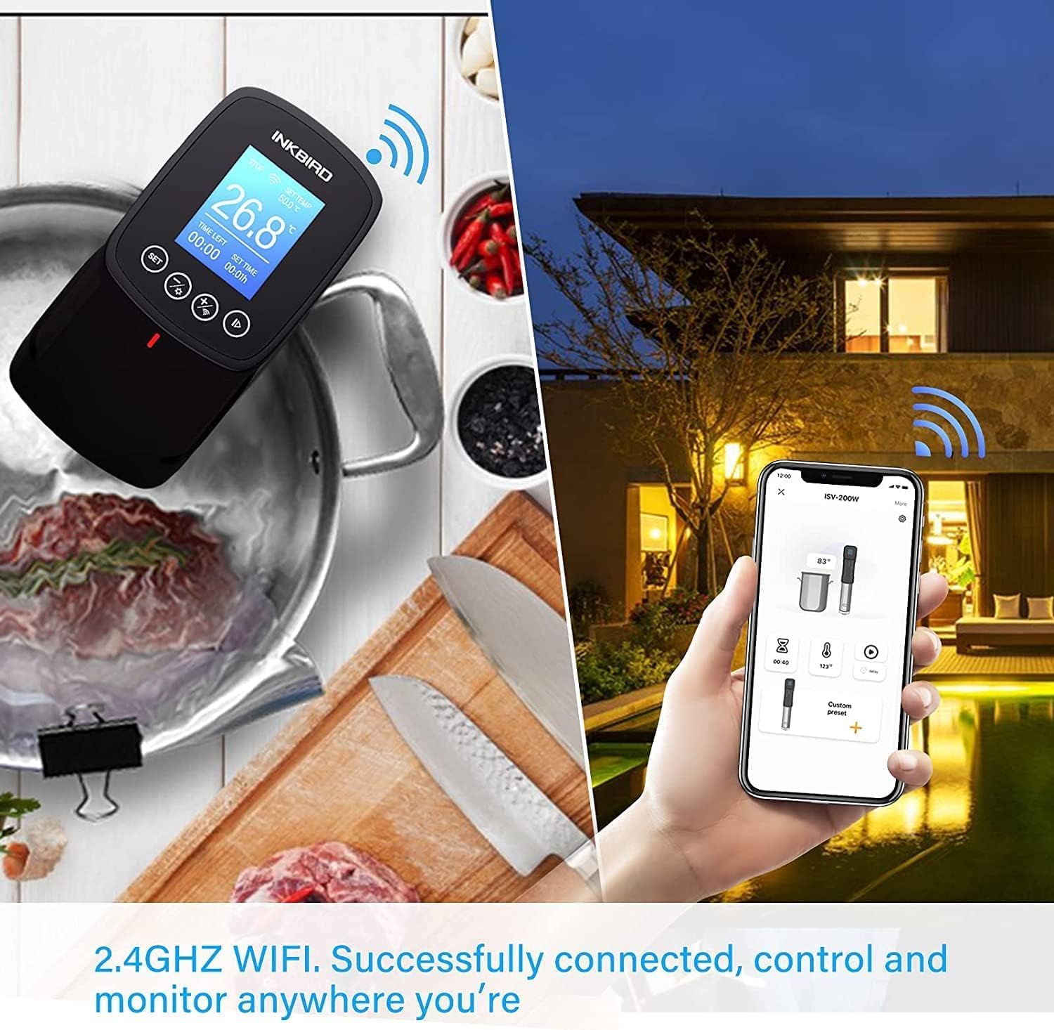INKBIRD Sous Vide Wi-Fi Starter Kit