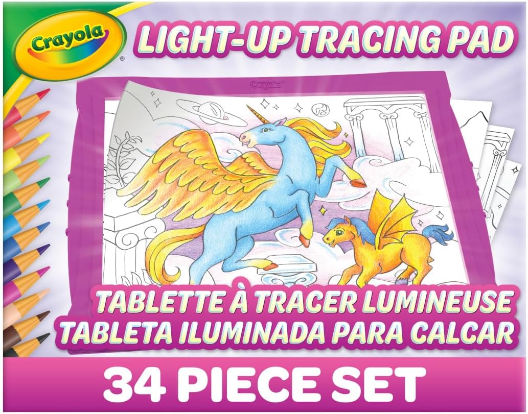 Crayola Light-Up Tracing Pad — Fun & Easy Drawing Board