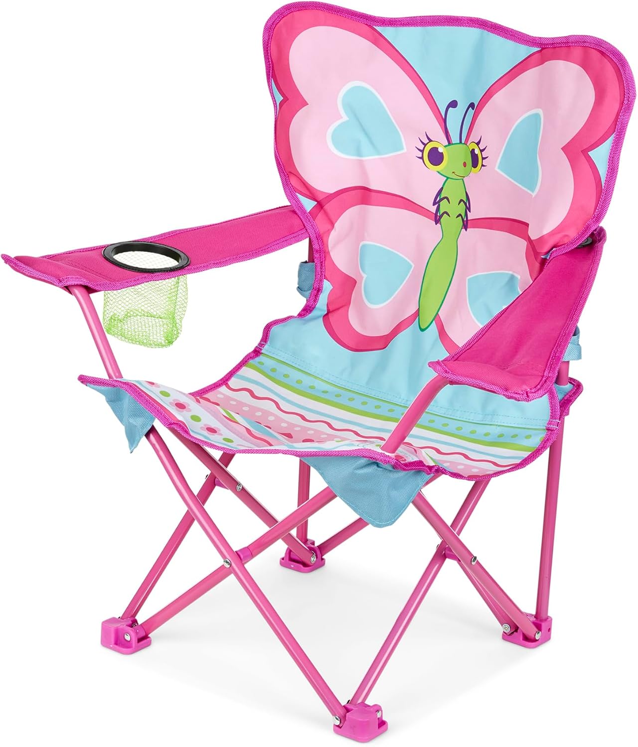 Melissa & Doug Cutie Pie Butterfly Camping Chair — Pink