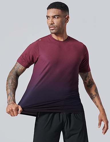 5-Pack Men's Quick-Dry Athletic T-Shirts — Short Sleeve, Gym & Running