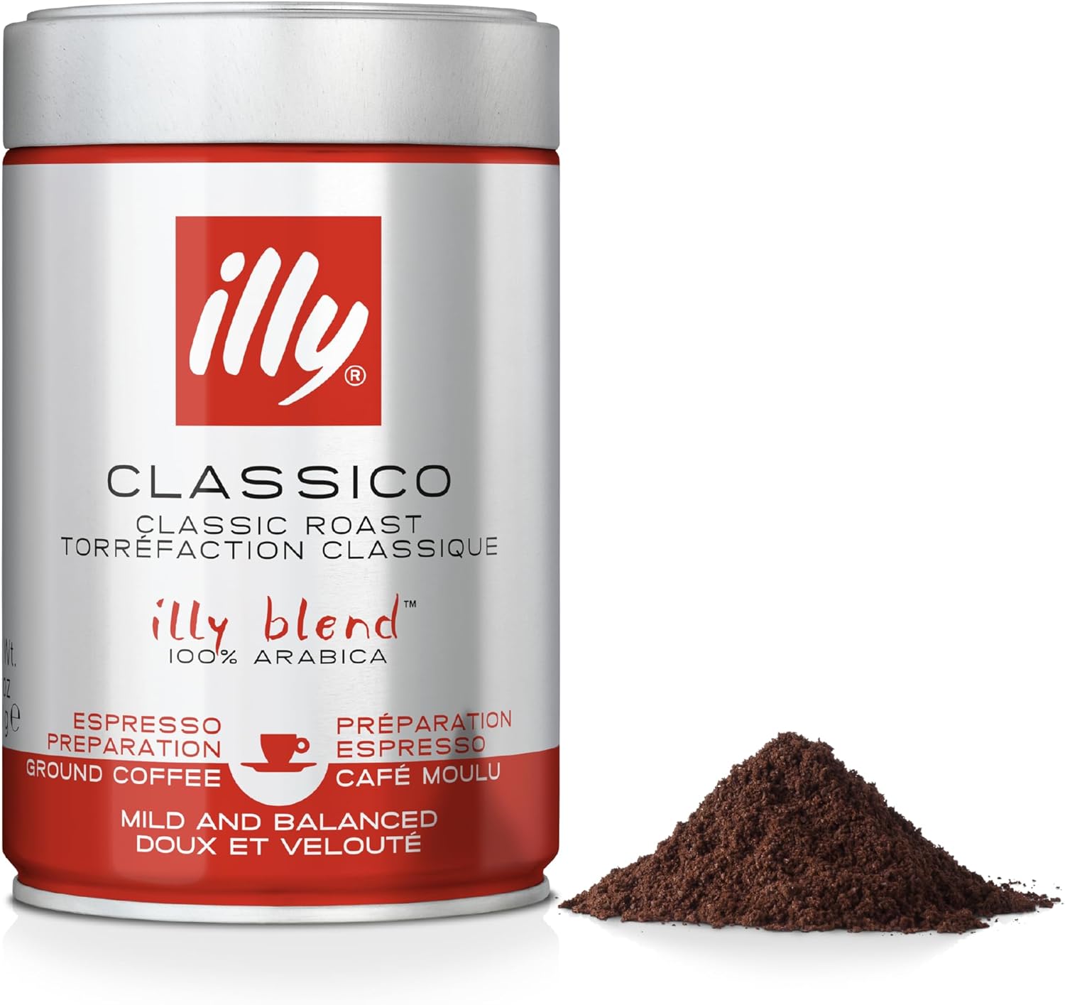 illy Medium Roast Ground Coffee, 250g