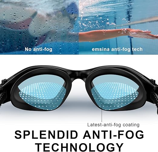 Esena Kids Swim Goggles — Ages 3–10, Boys & Girls