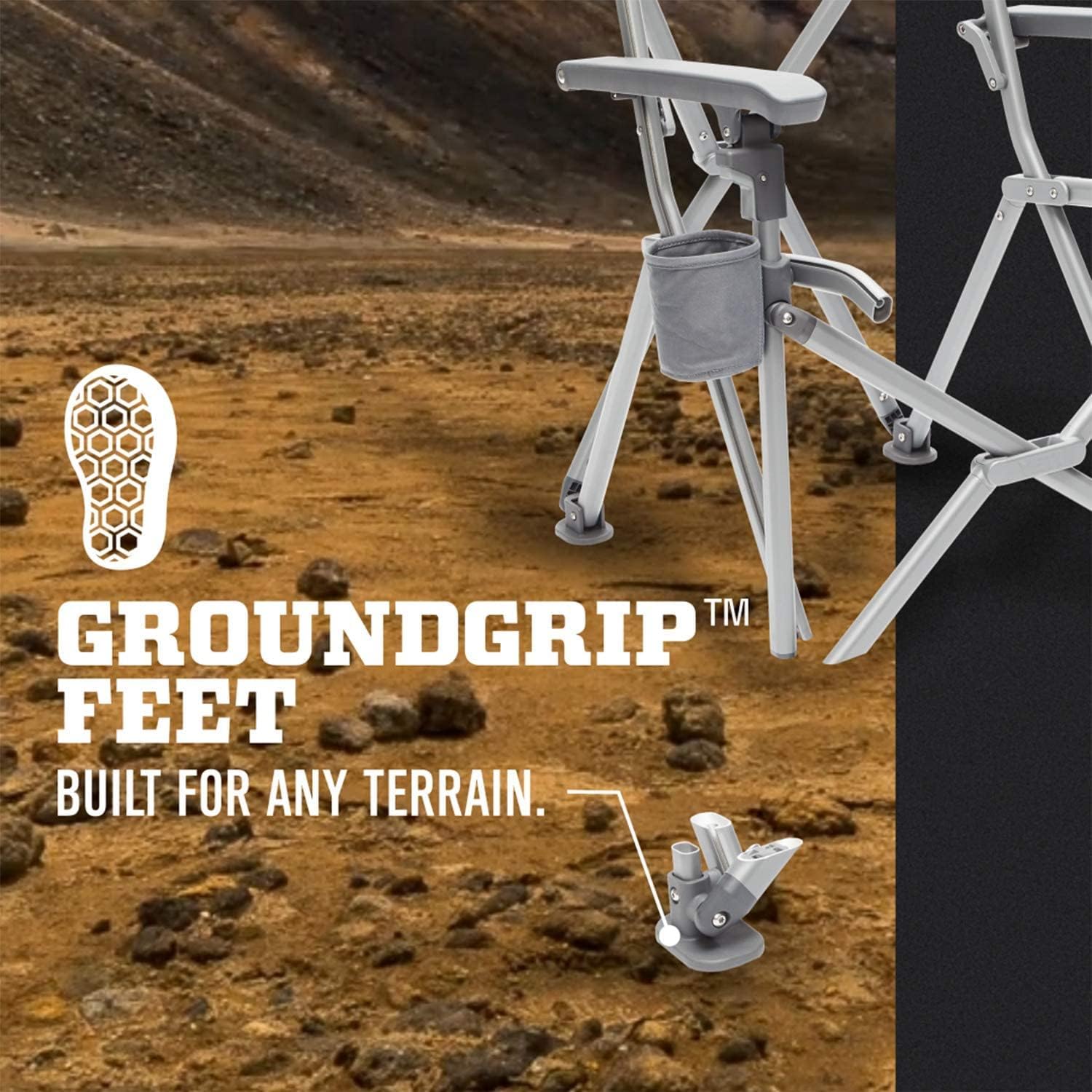 YETI Trailhead Folding Camping Chair — Navy