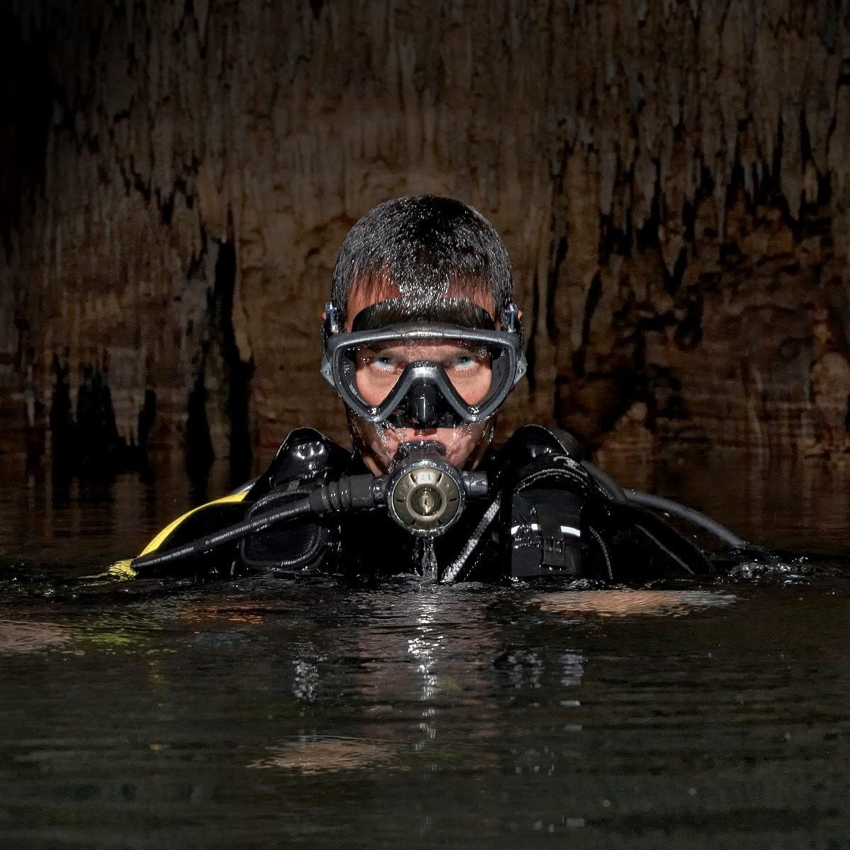 TUSA M-110 Visio Uno Diving Mask — Blue Chrome