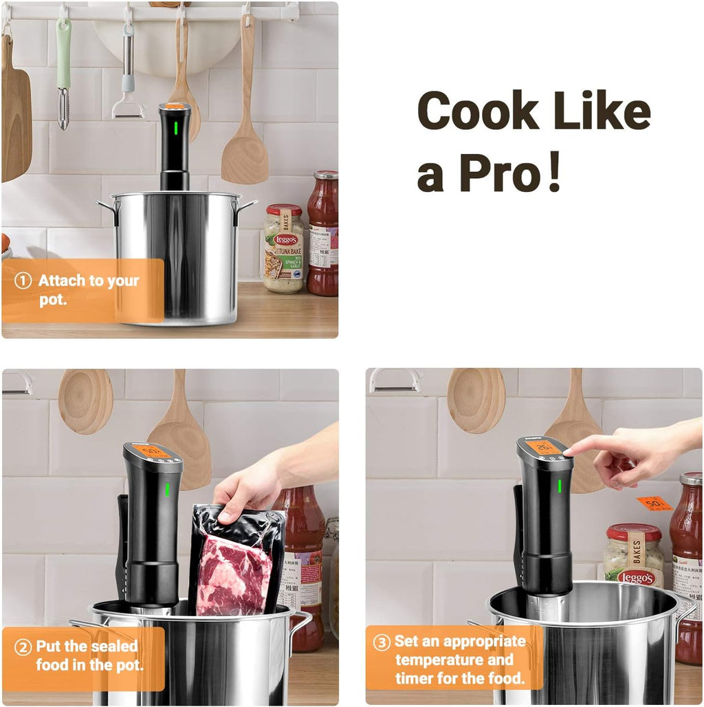 INKBIRD ISV-200W Sous Vide Cooker Wi-Fi 1000W
