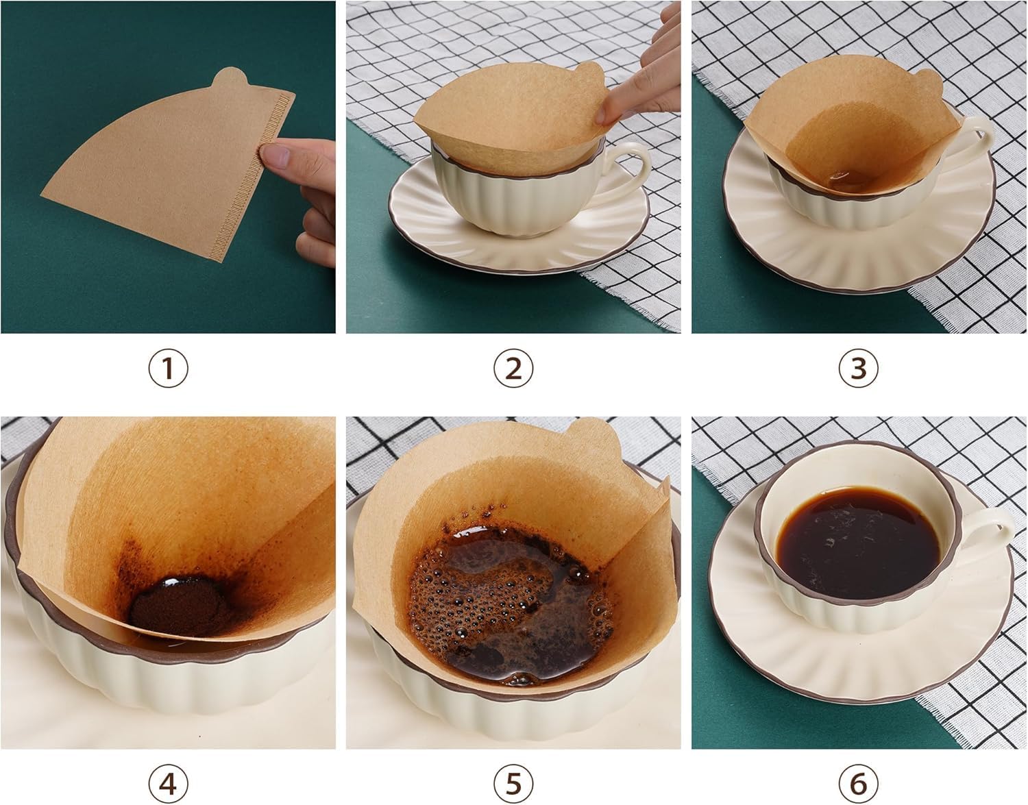 Portable V60 Pour Over Coffee Maker Set by Gevi
