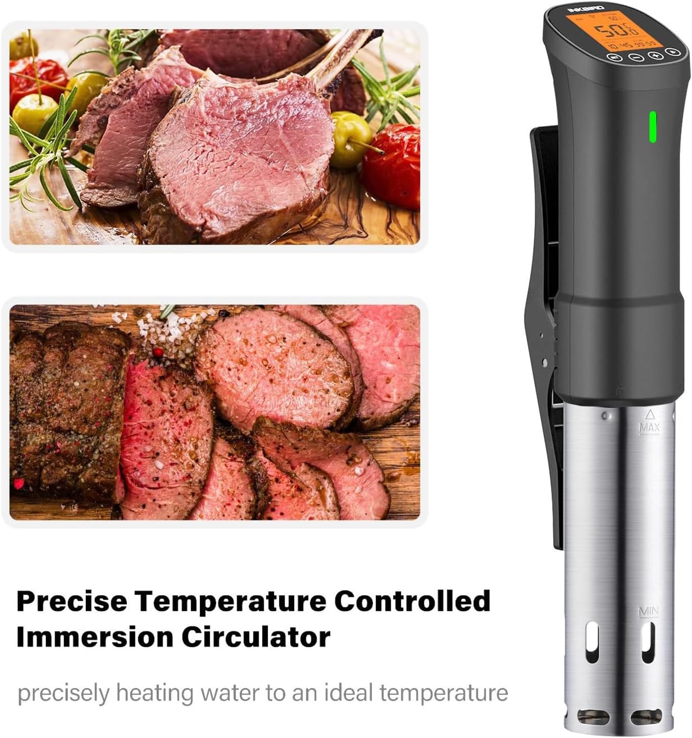 INKBIRD ISV-200W Sous Vide Cooker Wi-Fi 1000W