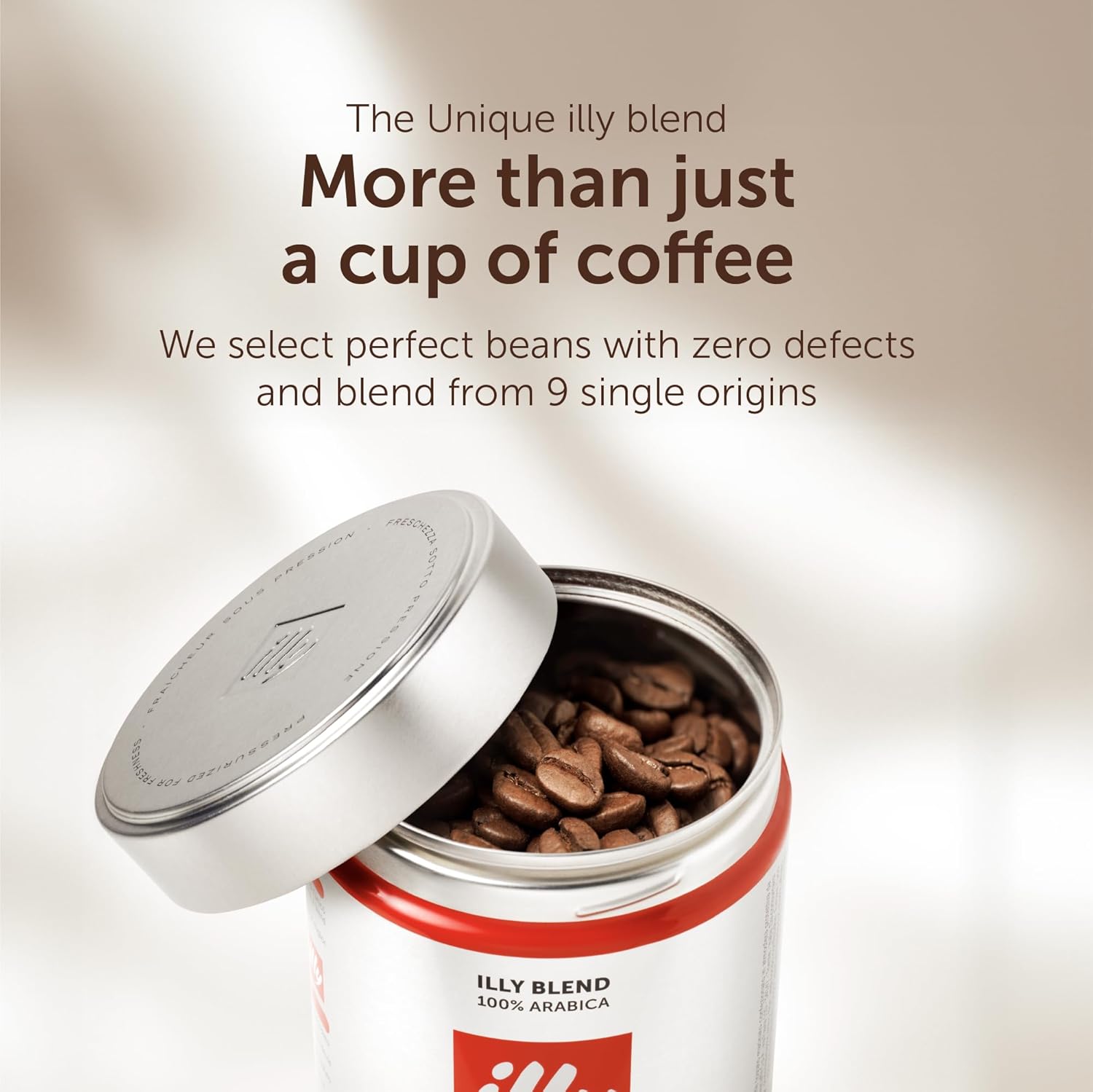 illy Medium Roast Ground Coffee, 250g