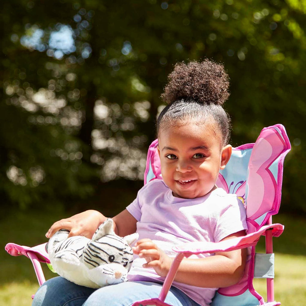 Melissa & Doug Cutie Pie Butterfly Camping Chair — Pink