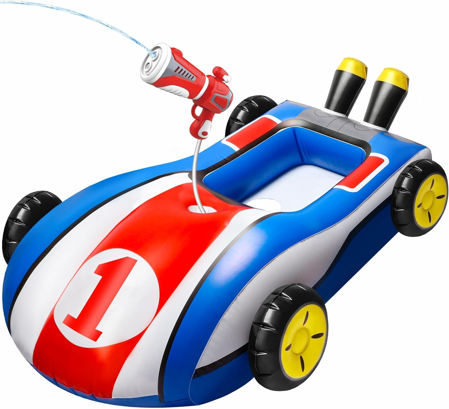 Inflatable Pool Toy with Water Blaster