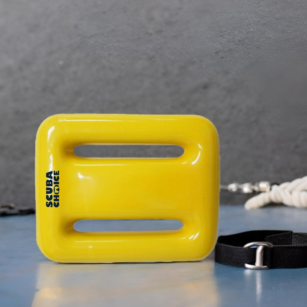 Scuba Choice Yellow Vinyl Coated Lead Dive Weights