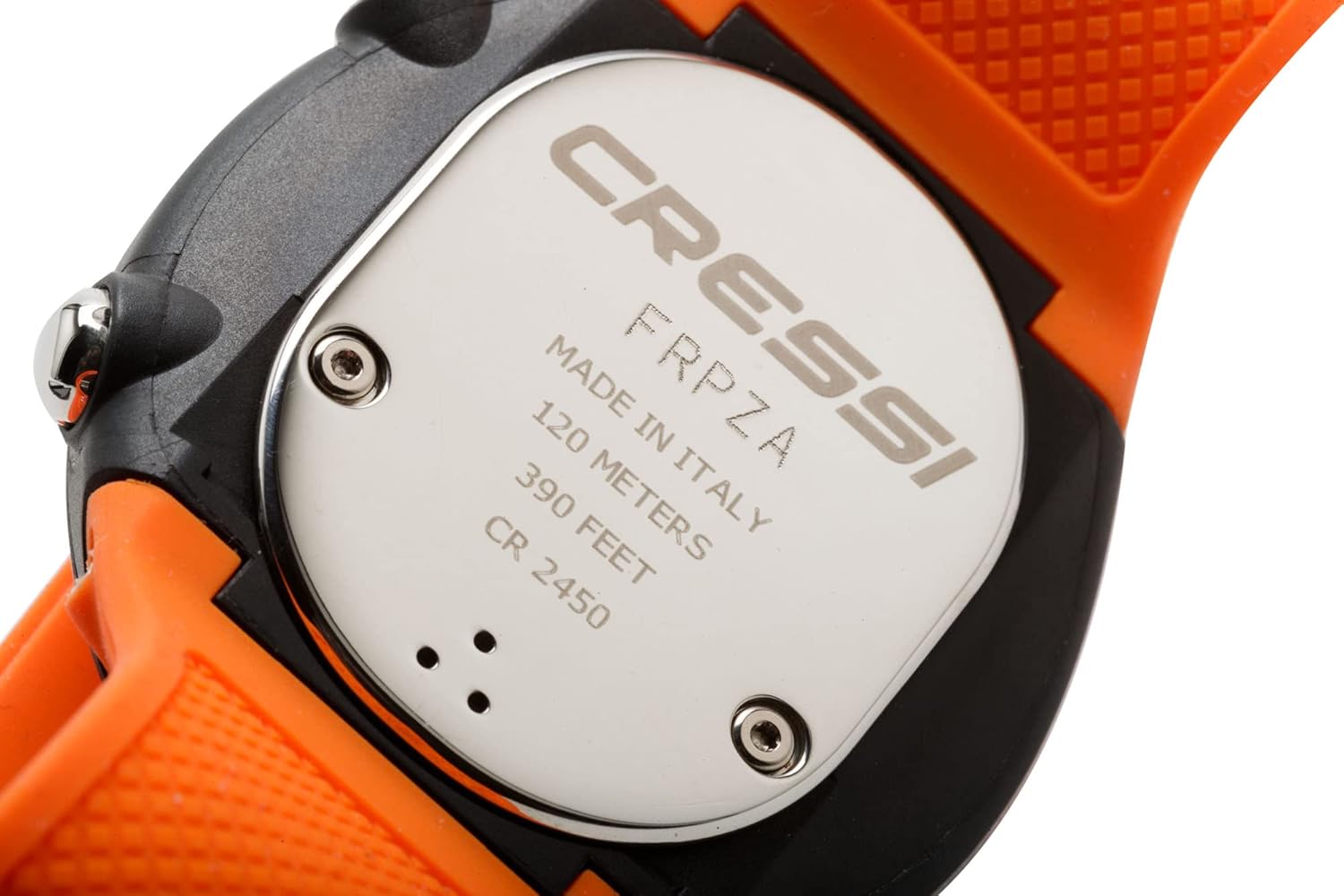 Cressi King Free Diving Watch — Depth Gauge, Dive Log, Long Battery