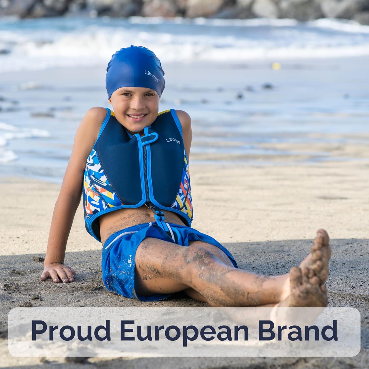 Limmys Kids Swim Vest with Drawstring Bag