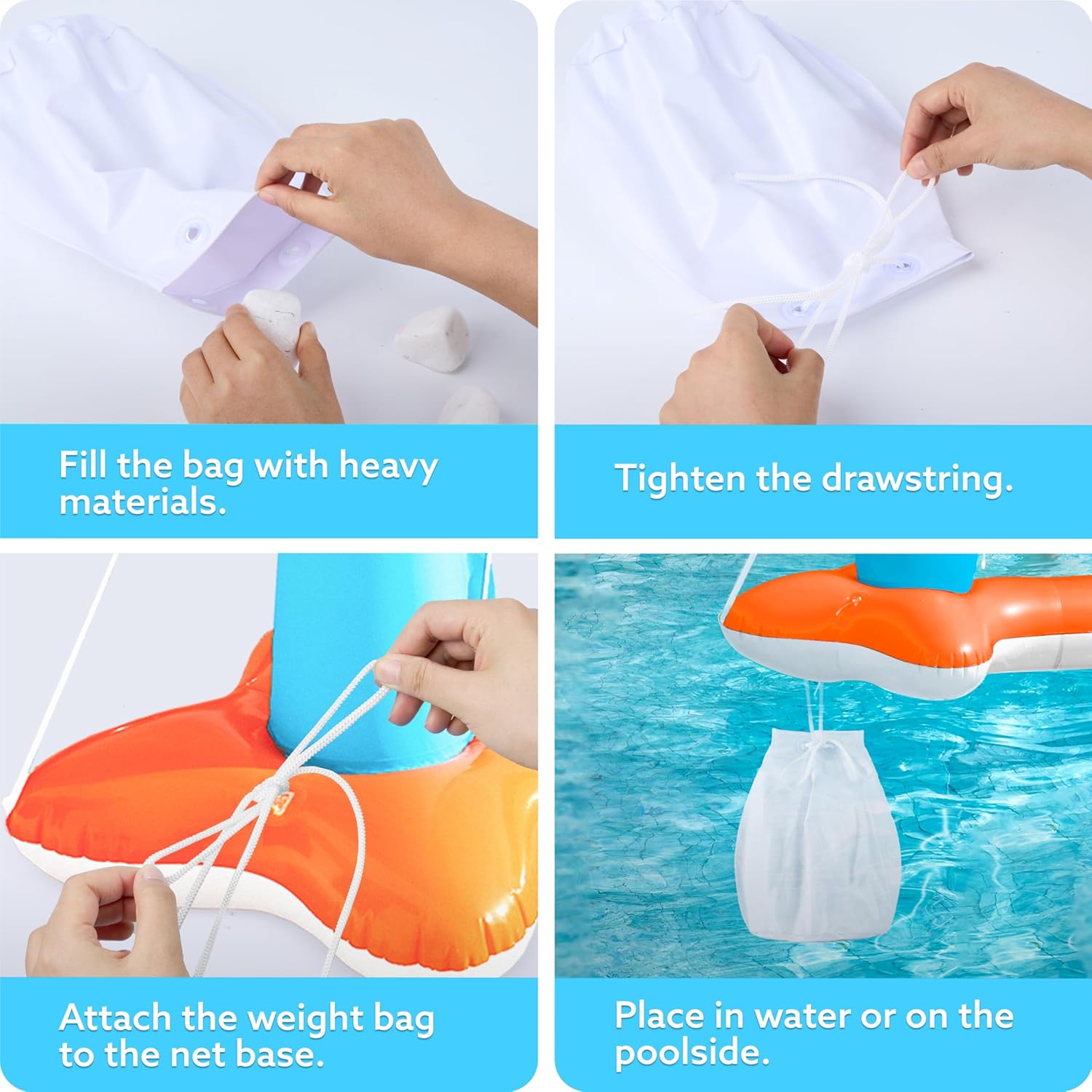 Inflatable Water Games Set