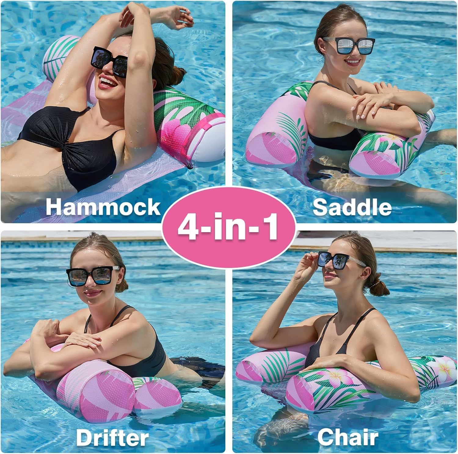Nalakall Inflatable Pool Hammock for Adults