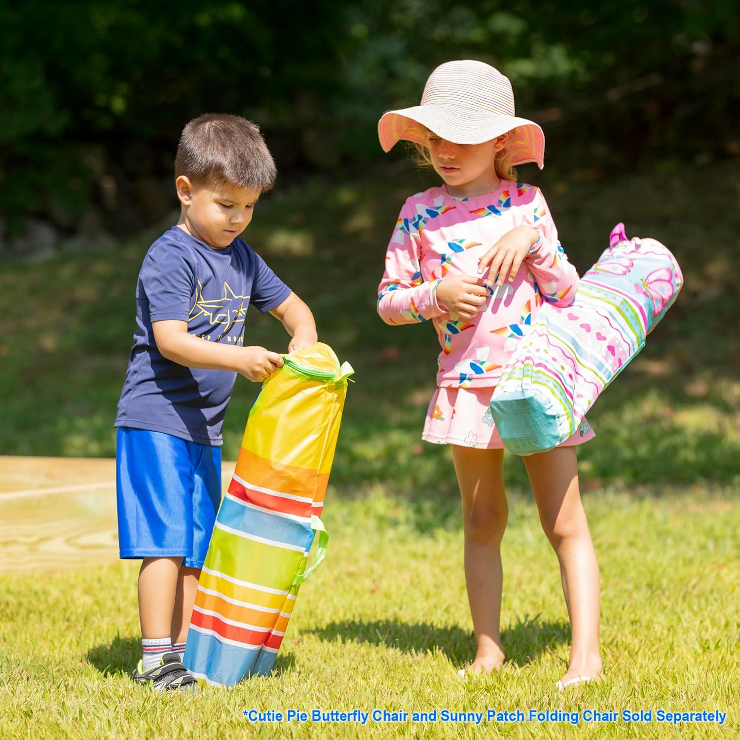 Melissa & Doug Cutie Pie Butterfly Camping Chair — Pink