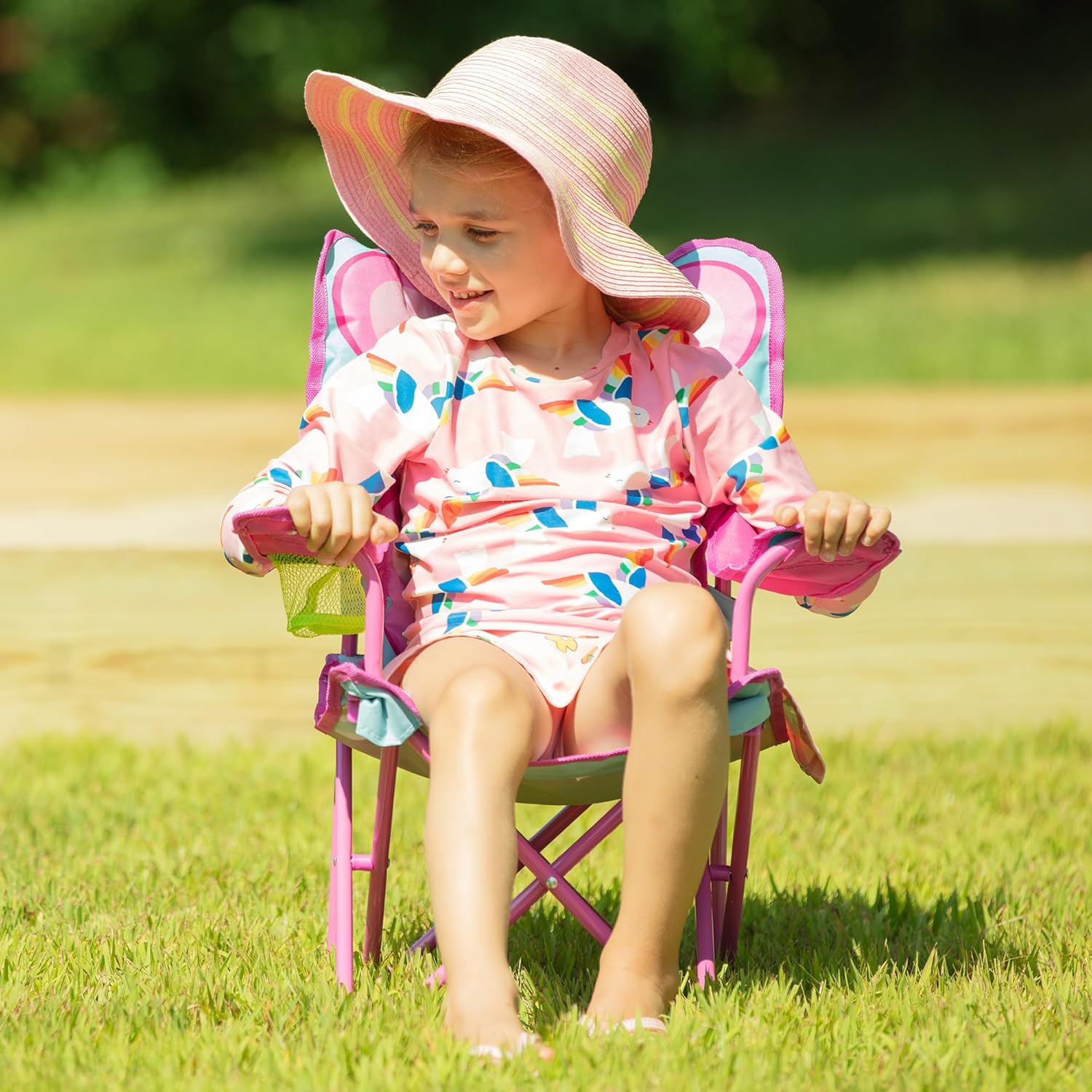 Melissa & Doug Cutie Pie Butterfly Camping Chair — Pink