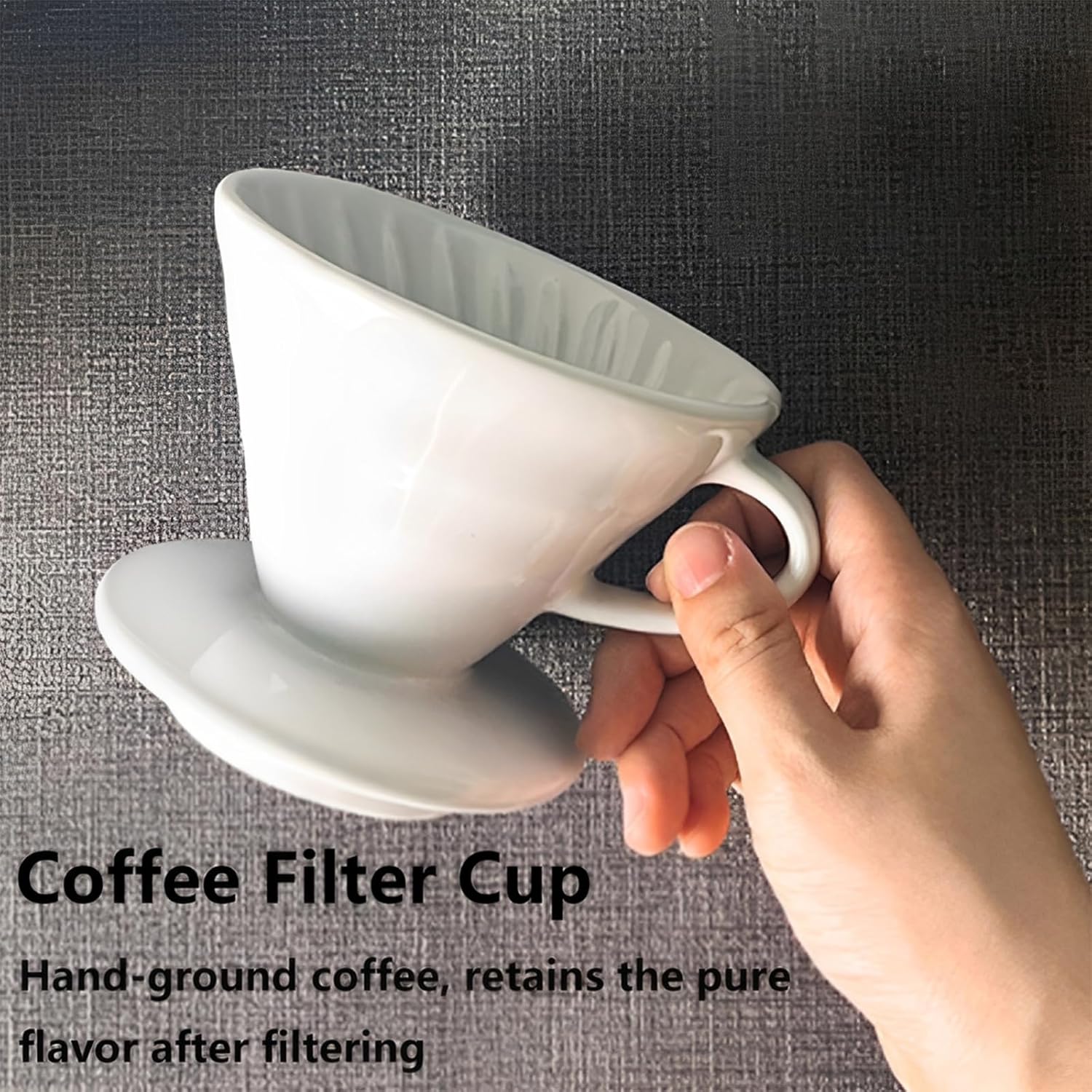GeorgeSkid Pour Over Coffee Set – V60, Filters, Kettle, Scoop